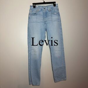Levi's Straight Jeans in Light Blue